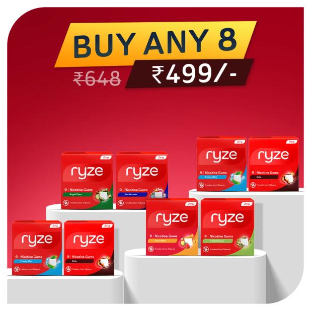 RYZE Gums Flavored Pan